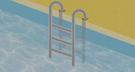 ¿Cuál es la longitud del cableado recomendado para las luces de 12 voltios en piscinas?